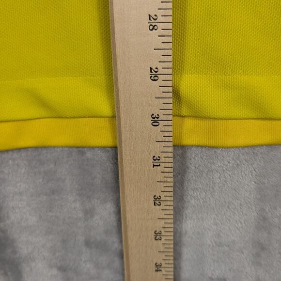 Oregon Ducks Nike Shirt Mens Extra Large Yellow Dri Fit Football Polo Flaws - Picture 5 of 11